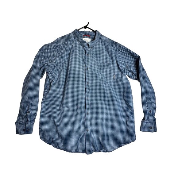 Columbia Plaid L/S Button Down Outdoor Shirt Mens 2XL XXL - Picture 1 of 5